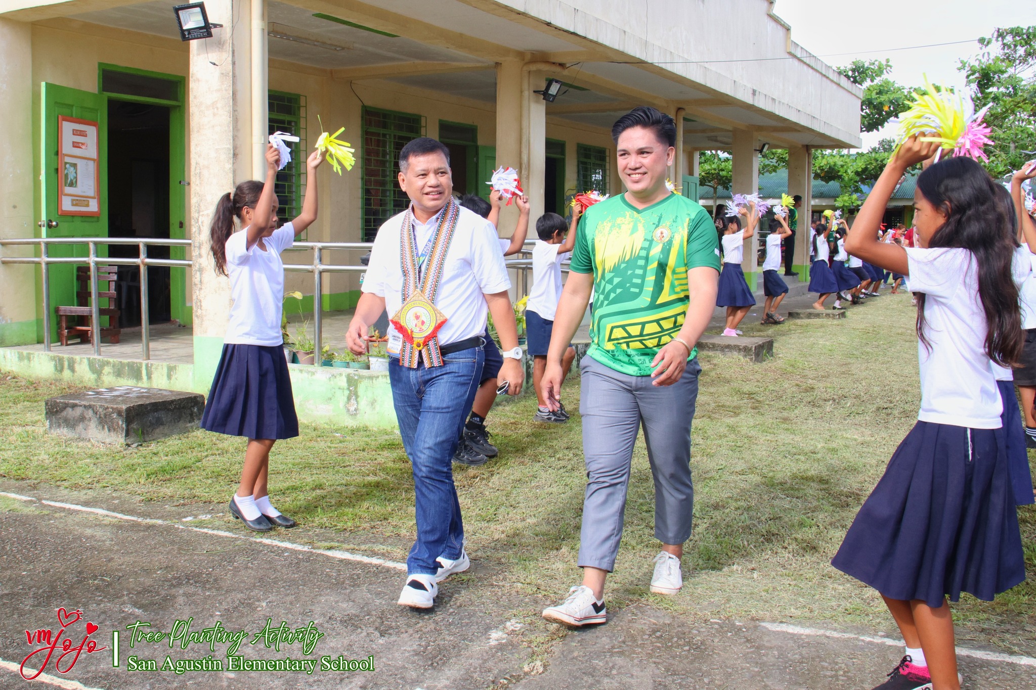 Tree Planting Activity Growing roots of service hope and renewal Casual employees of the Office of the Sangguniang Bayan join hands in planting trees at San Agustin Elementary School as part of their service renewal. January 9, 2026